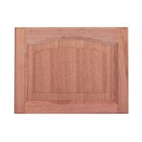(H)533 x (W)533 x (D)19mm (21 x 21 x 3/4in), Hardwood cabinet door with raised plywood face, Solid