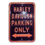 Harley Davidson Parking Sign