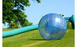 Lets get ready to tumble! Get your heart racing with this Harness Zorbing experience. This unique extreme sport will see you strapped down inside a giant 12 inflatable ball, before enjoying the ride of a lifetime as you are rolled down a steep hill 