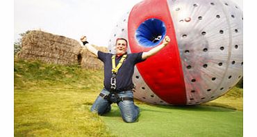 Looking for an amazing way to share a truly unique experience? Look no further than harness zorbing! Strapped safely inside a large inflatable ball, you will roll face to face down a hill at exhilarating speed and emerge feeling electrified and more 