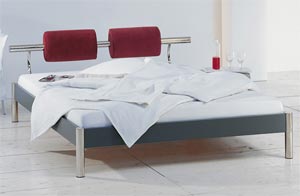 Hasena- The Essen- 4ft 6 Double Wooden Bedstead