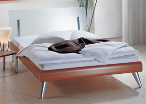 Hasena- The Jalon- 4ft 6 Double Wooden Bedstead