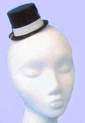 Party Supplies - Hat - Mini plastic top hat