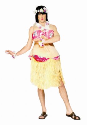 Hawaiian Hula Padded Costume