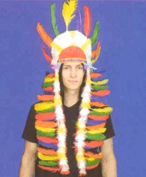 Party Supplies - Head-dress - Indian- Sitting bull
