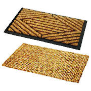 Unbranded Heavy duty outdoor mat and chunky bouncle indoor