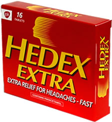 Hedex Extra Tablets 16x