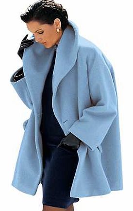 Double breasted coat with tie belt fastening. Heine Coat Features: Dry clean 60% Wool, 20% Cashmere, 20% Polyamide Lining: Acetate Length approx. 92 cm (36 ins)