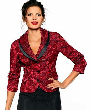 Unbranded Heine Exquisite Jacquard Blazer