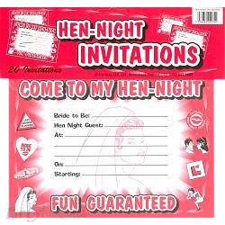 hen party invites