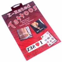 These fun tattoos are perfect hen party goody bag favours. Apply these saucy tattoos to parts of you