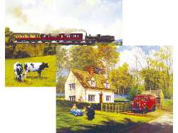 Take a trip into the old English countryside with our charming 16 1/2`` x 20`` puzzles  500 pieces
