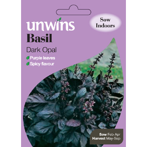 Unbranded Herb Basil Dark Opal Seeds