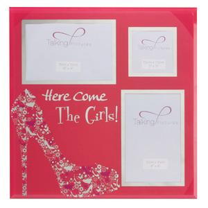 Unbranded Here Comes the Girls Collage Photo Frame