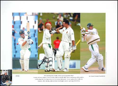 Unbranded Herschelle Gibbs signed limited edition print - WAS andpound;59.99
