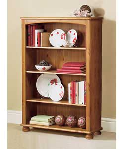 Hertford Pine 4 Shelf Bookcase