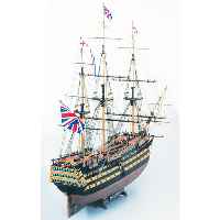 This meticulous kit is so detailed that it has exactly the same number of hull timbers as the