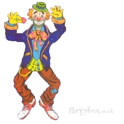 Hobo clown - 52inch jointed cutout
