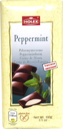 Holex Peppermint Chocolate 100g: Express Chemist offer fast delivery and friendly, reliable service. Buy Holex Peppermint Chocolate 100g online from Express Chemist today! (Barcode EAN=4000155003976)