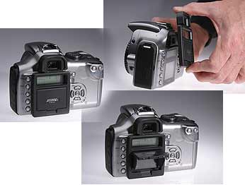 Unbranded Hoodman - FlipUp LCD Cap for Canon 300D / Rebel Digital Cameras - Ref H-Rebel