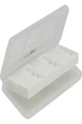 Unbranded Hori DS 6 Game Card Case - White