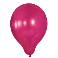 hot pink latex balloons - 25 pack