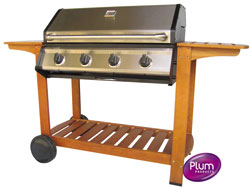 Hotspot 4 Burner Gas Barbecue with a huge 82 x 49cm cooking area. Its ideal for those with a big fam