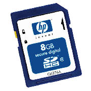 Unbranded HP 8GB SDHC Memory Card