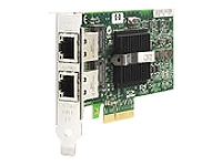 HP NC360T PCI Express Dual Port Gigabit Server Adapter - Network adapter - PCI Express x4 - EN Fast 