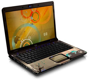 Unbranded HP Pavilion Notebook PC (Laptop) - 14.1 - Coreand#8482; 2 Duo T9300 (2.5GHz) Artist Edition Entertai