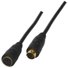 Unbranded HQ - PS2 Male to Female Extension Cable for PS2 Keyboards / Mice - 1.8 Meter - Ref. HQCC-132