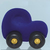 These multi-award winning vehicles are made from natural, flocked foam rubber which makes them squee