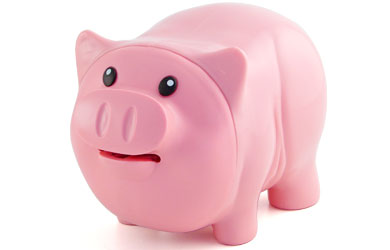 The hungry piggy bank, by dint of his hungriness, is a cut above one