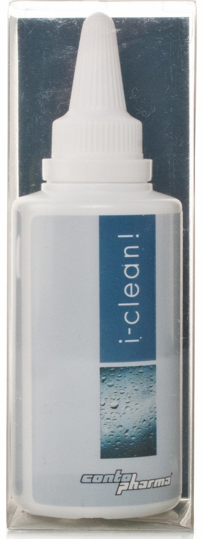 i-clean Daily Cleaner is the ideal non-abrasive daily cleaning solution for both RGP and soft contact lenses.The aqueous-alcoholic surfactant system in i-clean is the optimal formula for removing protein deposits from cell membranes adhering to the s