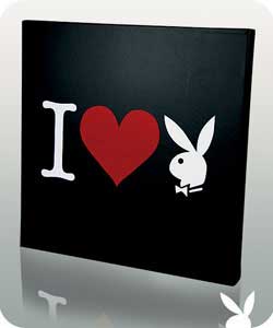 Unbranded I Heart Playboy Canvas