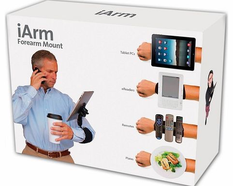 iArm Prank Gift Box The iArm Prank Pack is a joke gift box for disguising your gift! It is made of cardboard with realistic advertising all around. The box measures around 28.8 cm x 23 cm x 8 cm and comes flatpacked. A great alternative to gift wrap 