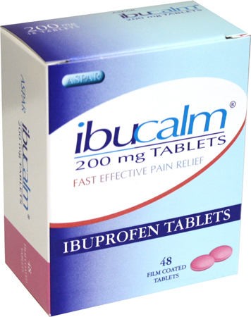 Unbranded Ibucalm 48 Tablets 200mg