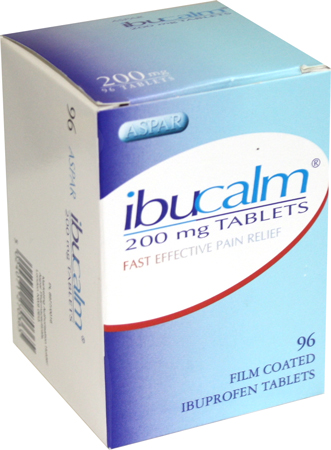 Unbranded Ibucalm 96 Tablets 200mg