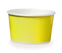 Icecream cup - Yellow