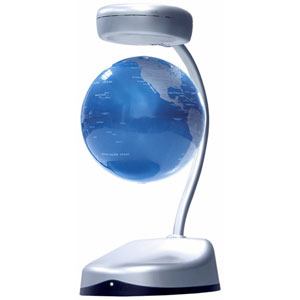 Levitating Magnetic Floating Globe The IFO 3000 takes levitation to new heights. Its great power