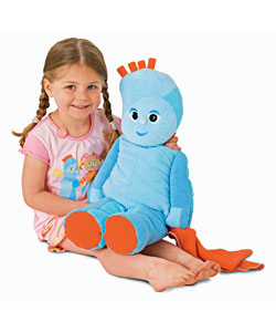 Iggle Piggle can be used as a hot water bottle cover or pyjama case and hes soft and cuddly too, wit