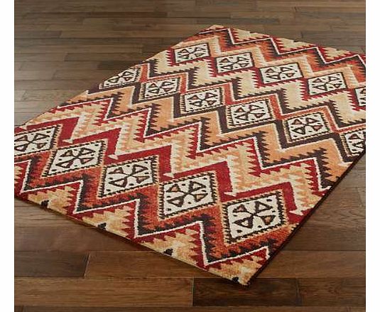 Unbranded Ikat Coloured Rug