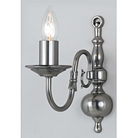 Unbranded IMBF00350 1WBPW - Pewter Wall Light
