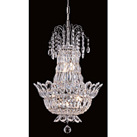 Unbranded IMCE09031D 8 - Chrome and Crystal Chandelier