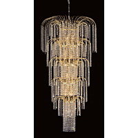 Unbranded IMCP77500 13 - Polished Brass Chandelier