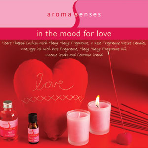The In The Mood For Love Set is the perfect romantic night in. Beautiful fragrances of Rose and