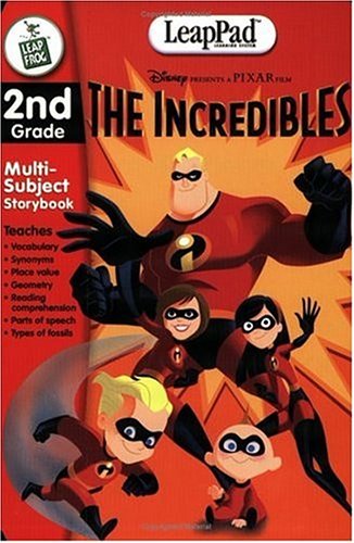 Incredibles - Leappad Interactive Book, Leapfrog toy / game