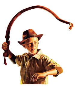 Relive the Indiana Jones movies with this signature whip! Plays the Indiana Jones theme tune and inc