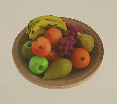Individually Handcrafted Bowl of Fruit