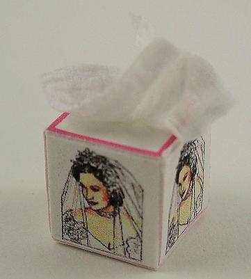 Individually Handcrafted Miniature Box Tissues